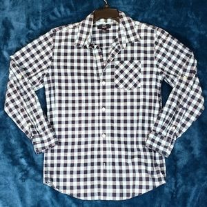GAP Checkered Button Down Shirt